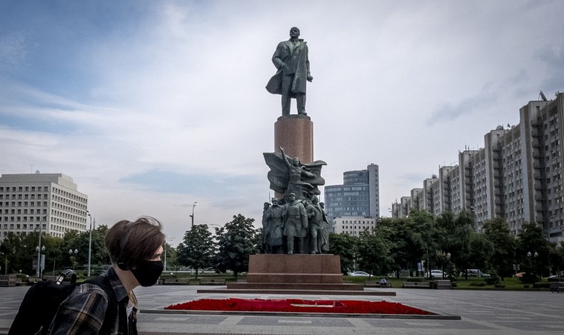 Monument to Lenin in Moscow