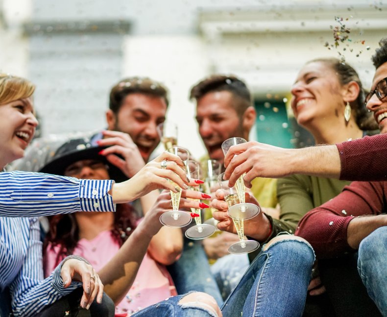 College Party Toast College Party Toast