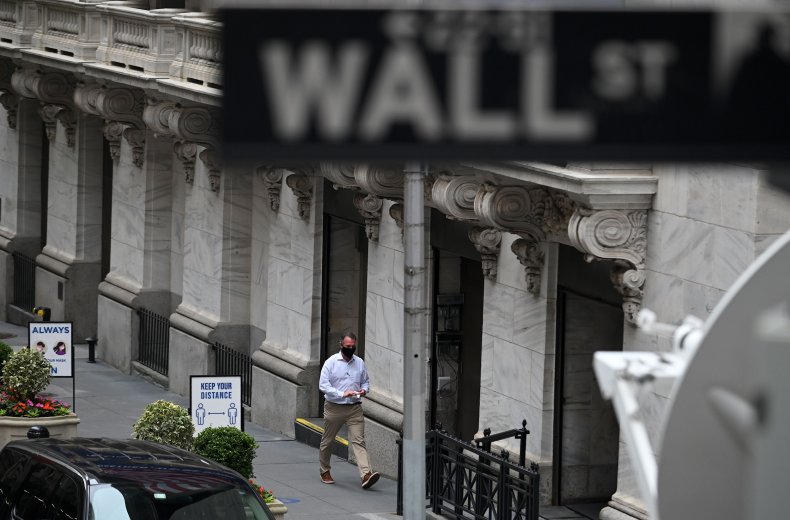 Wall Street during coronavirus