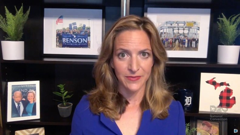 Michigan Secretary of State Jocelyn Benson