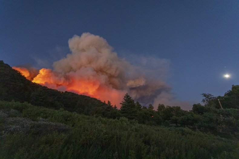 Apple Fire San Bernardino California August 2020