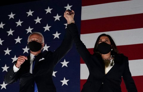 Democratic nominees Joe Biden and Kamala Harris