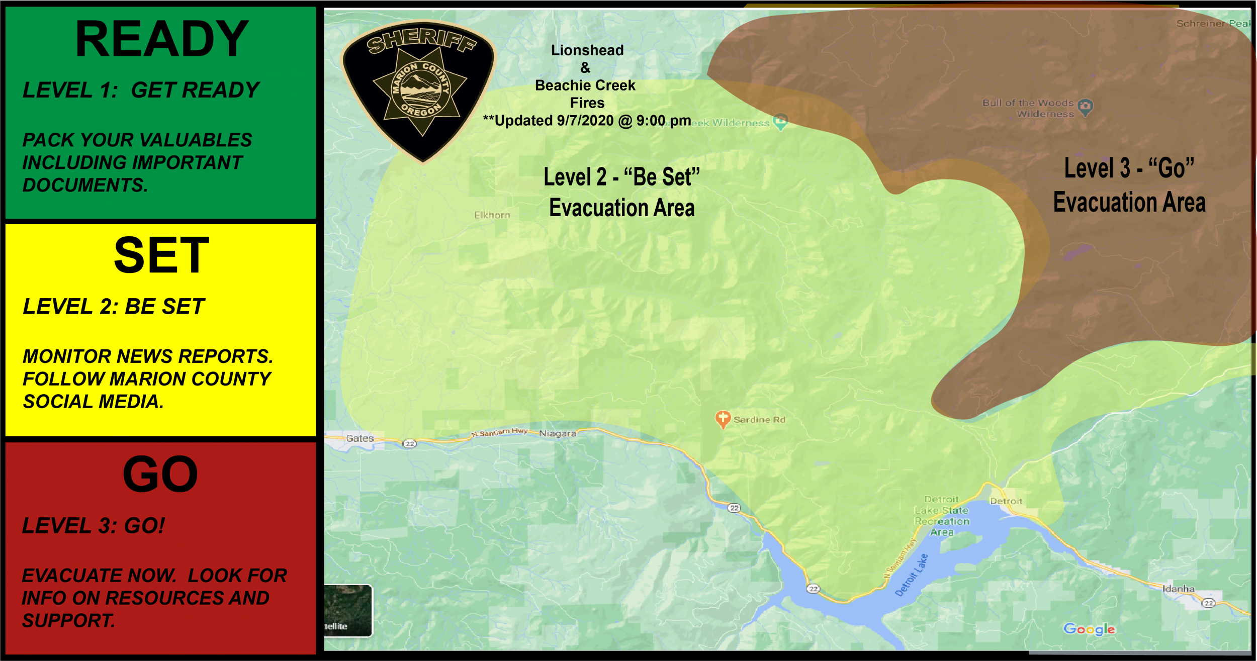 Oregon Fire Map Evacuation Zones