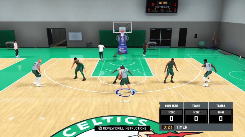 nba 2k21 training facility drills