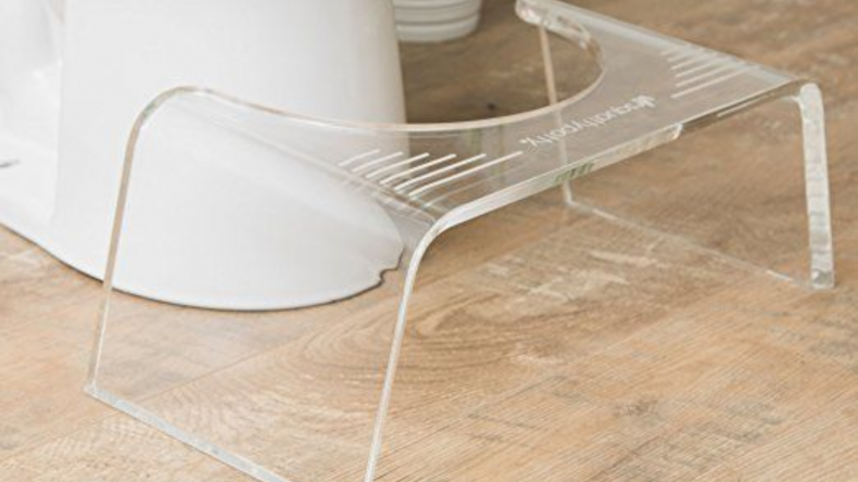 Ghost Acyrclic Toilet Stool