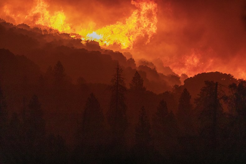 California Creek fire Shaver Lake September 2020