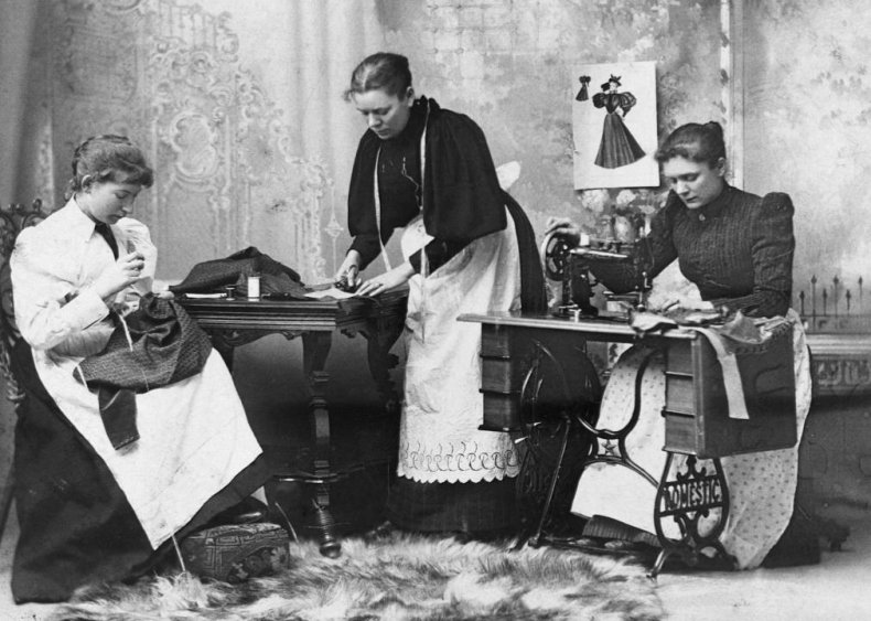 1825: Workers form first all-women union