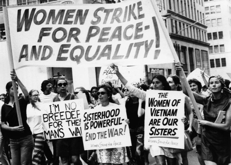 1970: Women workers participate in nationwide demonstrations