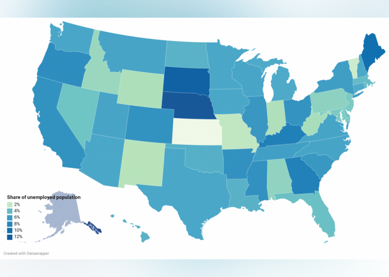 Unemployed due to worries about getting or spreading COVID-19: Demographics