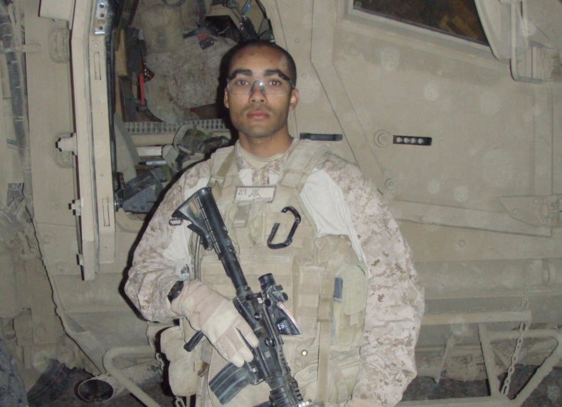U.S. Marine Kyle Bibby