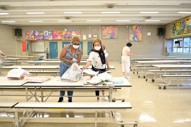 New York City Teachers Return To School