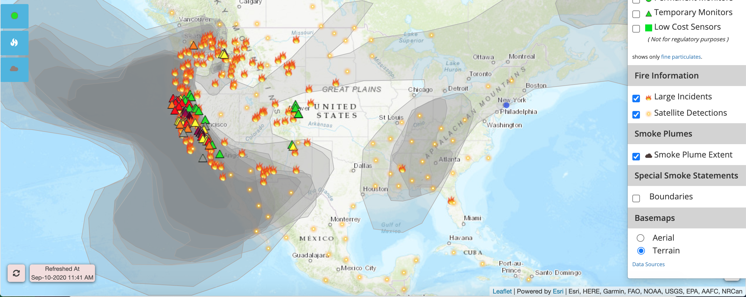 Smoke From West Coast Wildfires Travels Over 4 000 Miles Seen As Far Away As Hawaii And Ohio