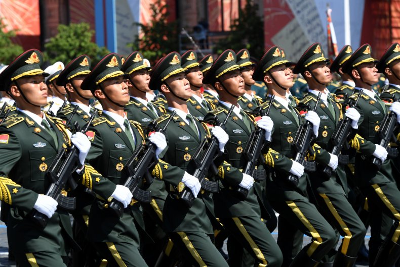Parade unit of Chinese Armed Forces