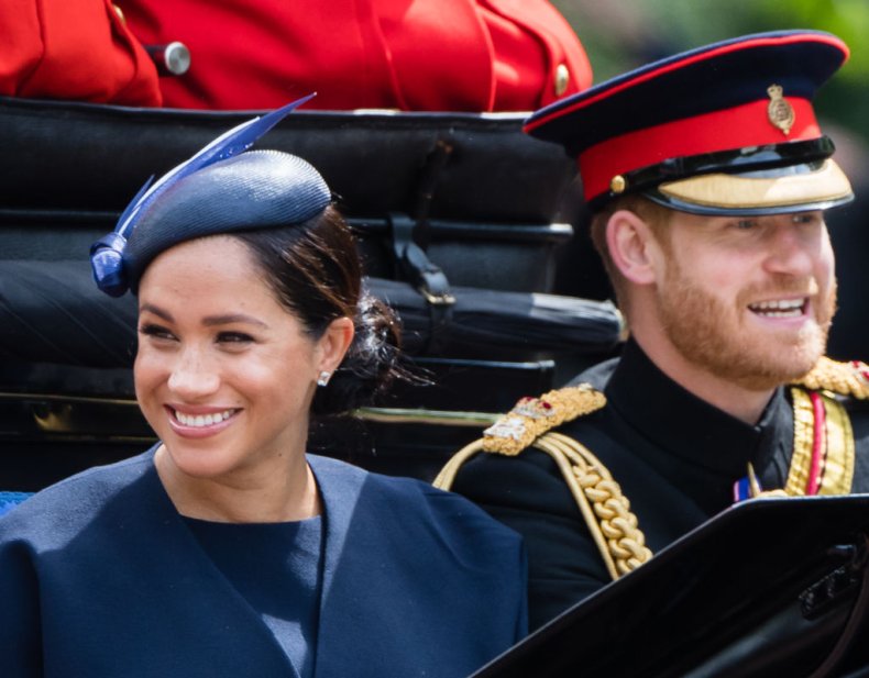 Meghan Markle, Prince Harry, Trooping the Color
