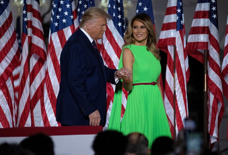 Donald and Melania Trump