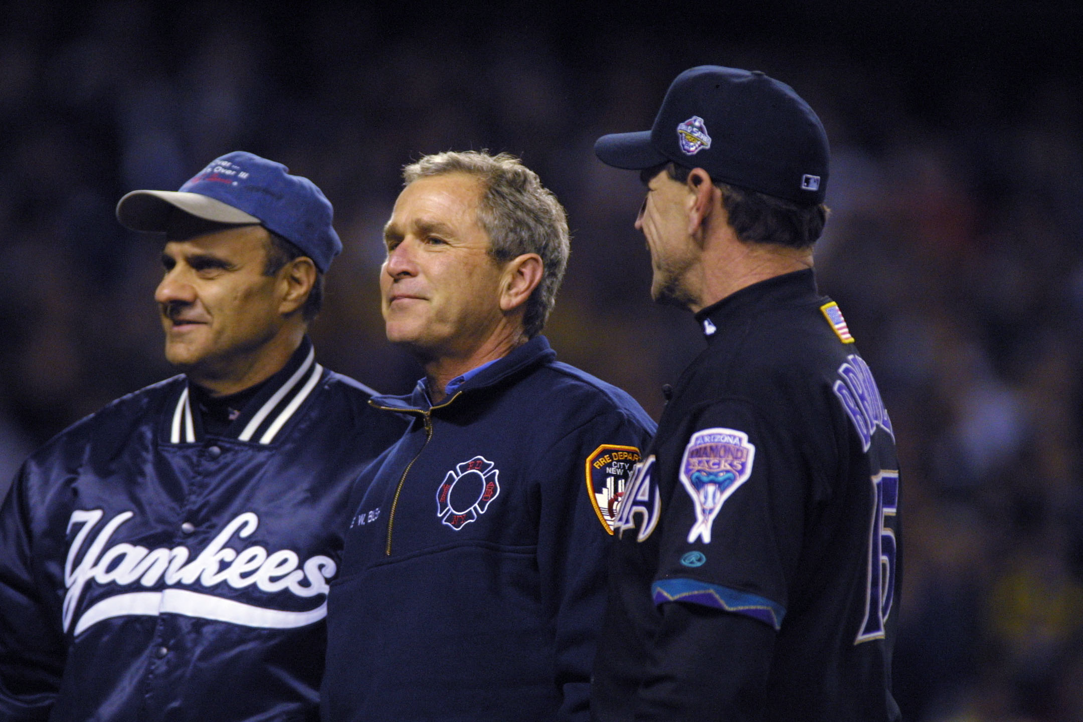 Why George Bush's 2001 World Series First Pitch Meant More Than Just 'Play  Ball