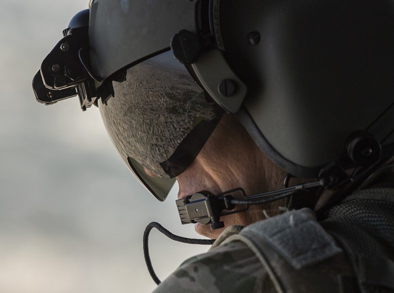 U.S. Army Helicopter Crew Member
