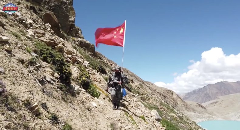 china, peoples, liberation, army, tibet, mountains