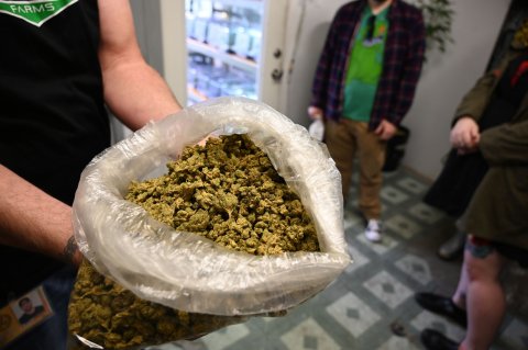 Marijuana in Los Angeles dispensary