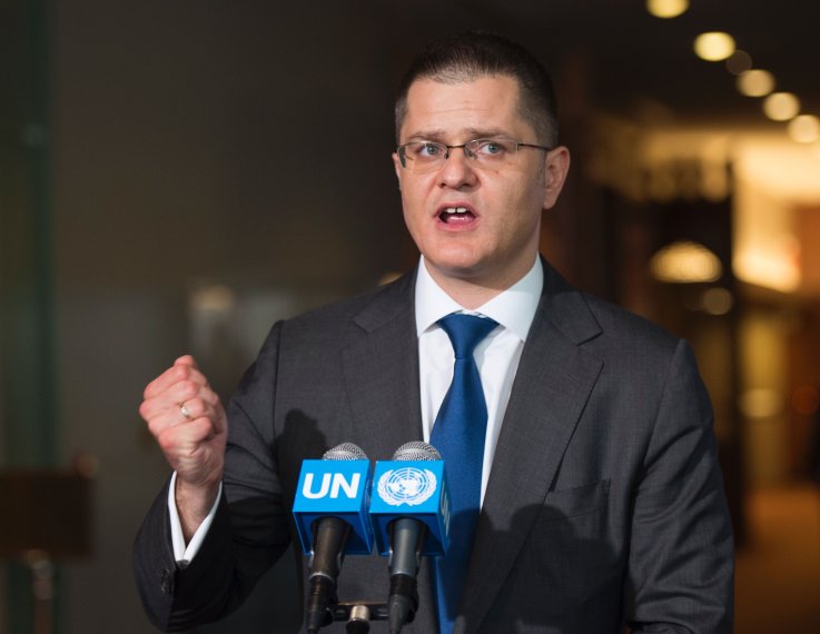 Former Serbian foreign minister Vuk Jeremic