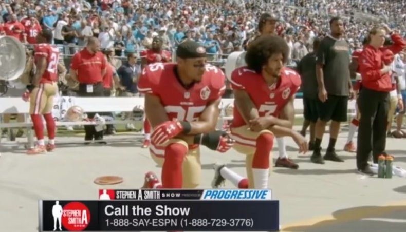colin kaepernick eric reid protest