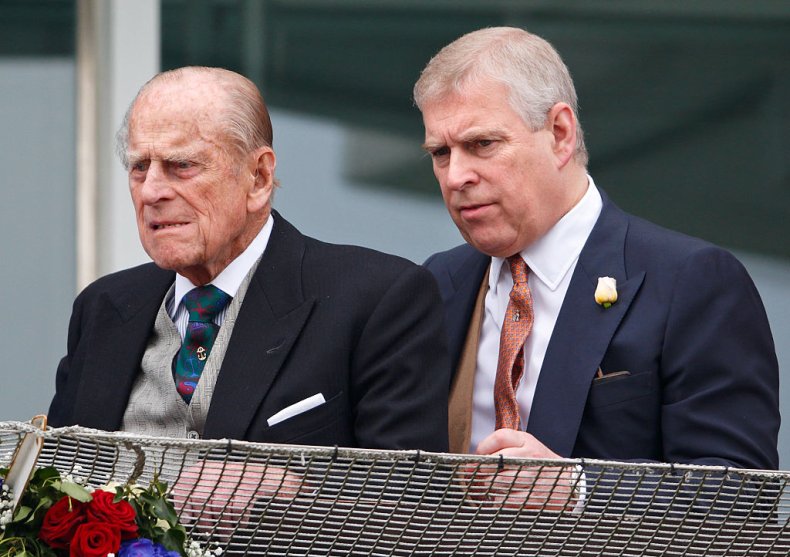 Prince Philip, Prince Andrew, Epsom Derby