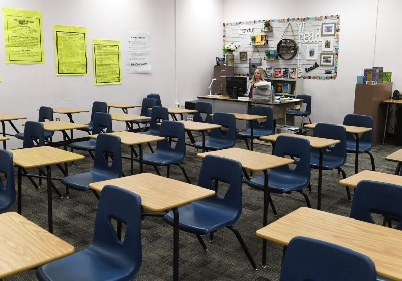 Empty Classroom Coronavirus