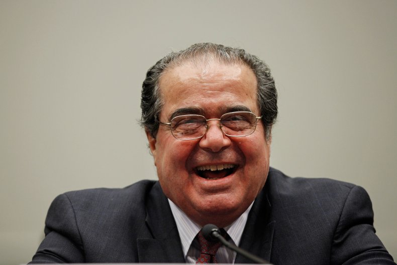 Justice Antonin Scalia in 2010