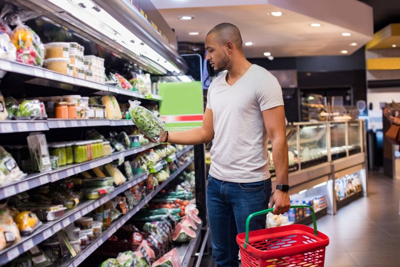 grocery, salad, shop, stock, getty