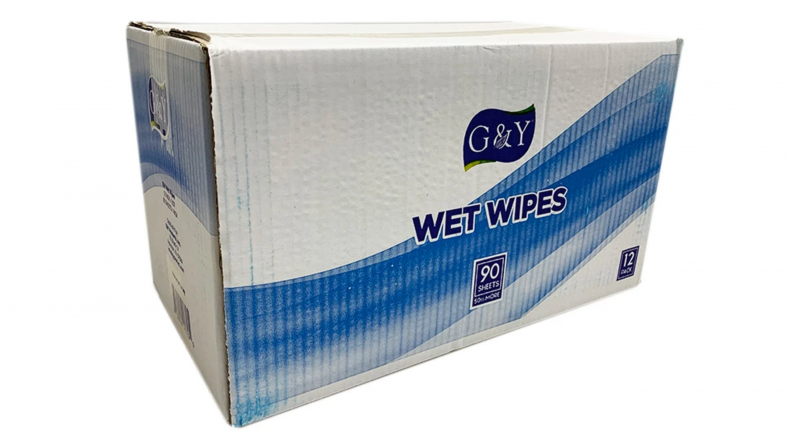 Anti-bacterial hand wipes