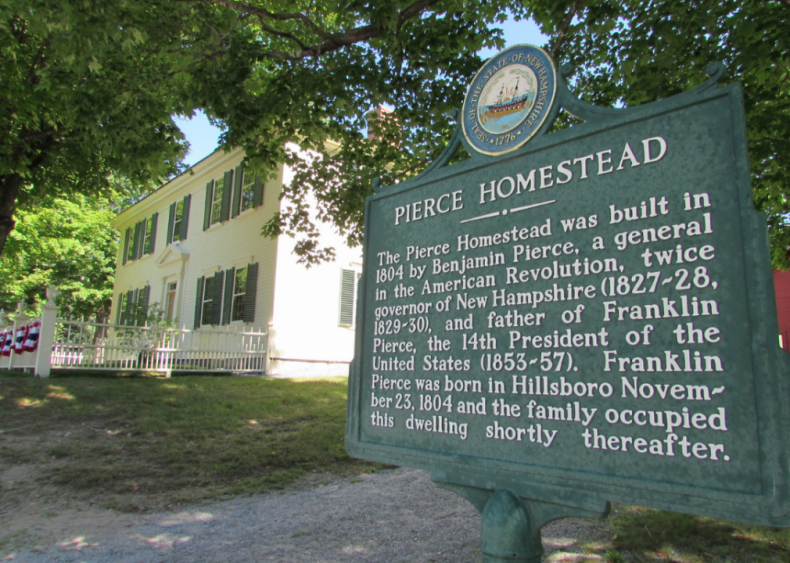 New Hampshire: Franklin Pierce Homestead