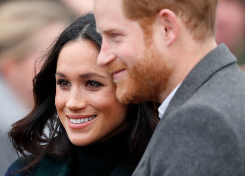 Meghan Markle and Prince Harry in Edinburgh