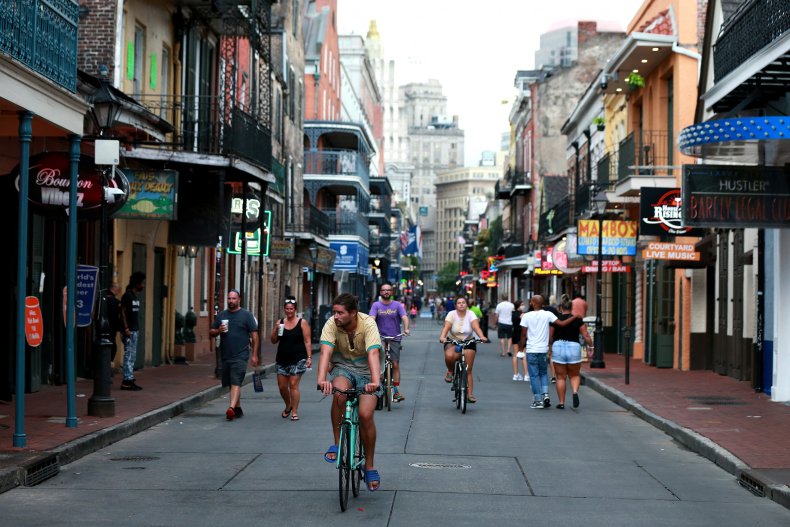 Bourbon Street, New Orleans, Louisiana 2020