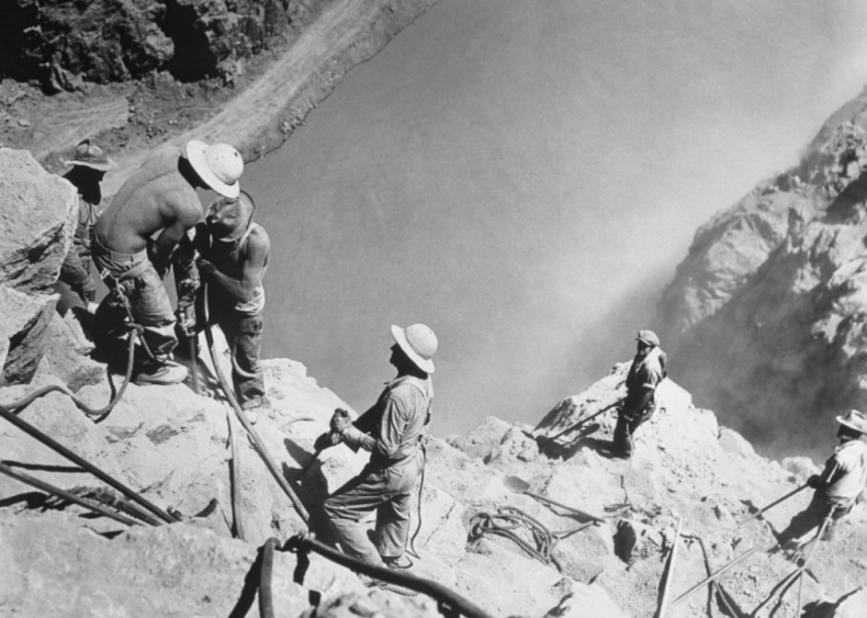 Boulder (Hoover) Dam - Arizona/Nevada Border 1931-34
