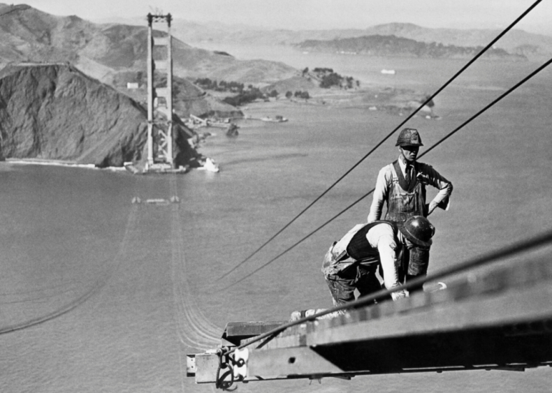 Golden Gate Bridge - San Francisco 1935