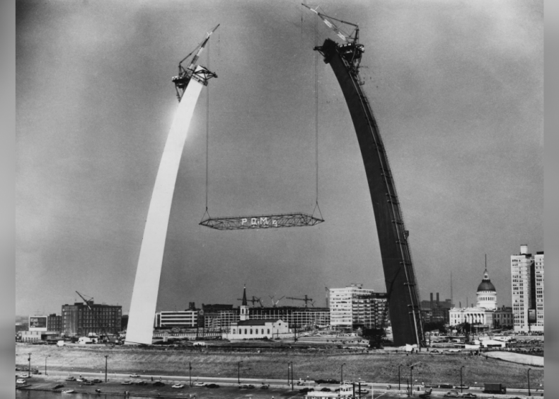 Gateway Arch - St. Louis 1964