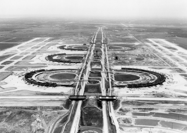 Dallas Fort Worth Airport - Dallas 1973