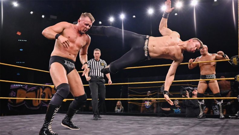 tyler breeze nxt imperium breezango