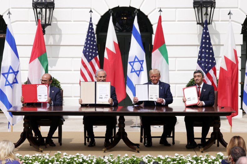 Signing of the Abraham Accords in
