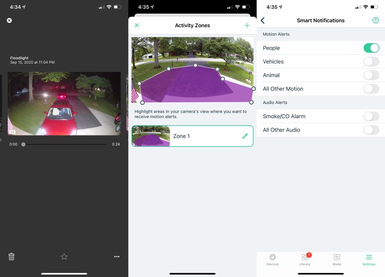 Arlo Pro 3 floodlight app Arlo Pro 3 floodlight app