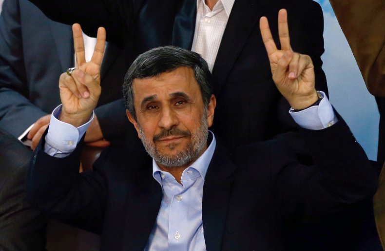 Ex-Iranian president Mahmoud Ahmadinejad 