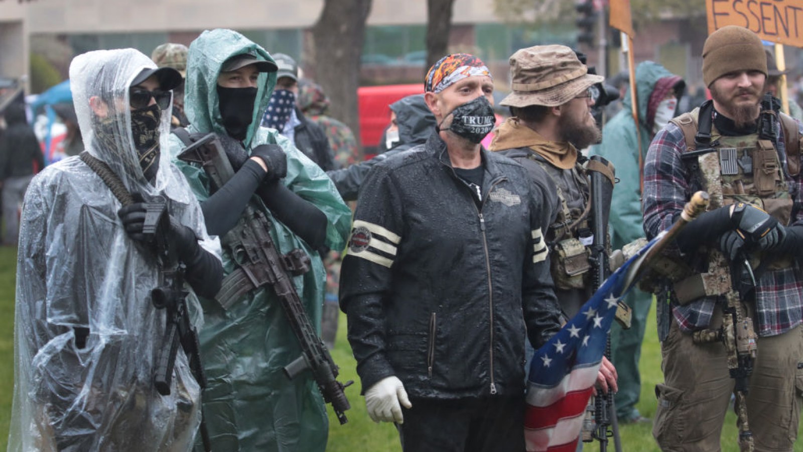 Hundreds Of Heavily Armed Gun Activists Surround Michigan State Capitol