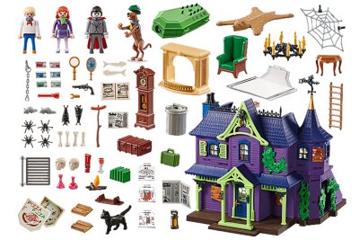 Playmobil Mystery Mansion Playset Scooby Doo Pieces Playmobil Mystery Mansion Playset Scooby Doo Pieces