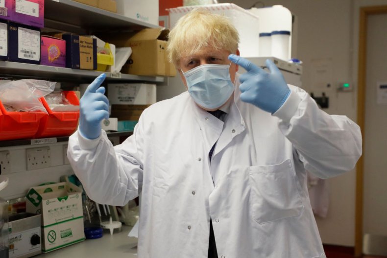 Prime Minister Boris Johnson Visits Oxfordshire Prime Minister Boris Johnson Visits Oxfordshire