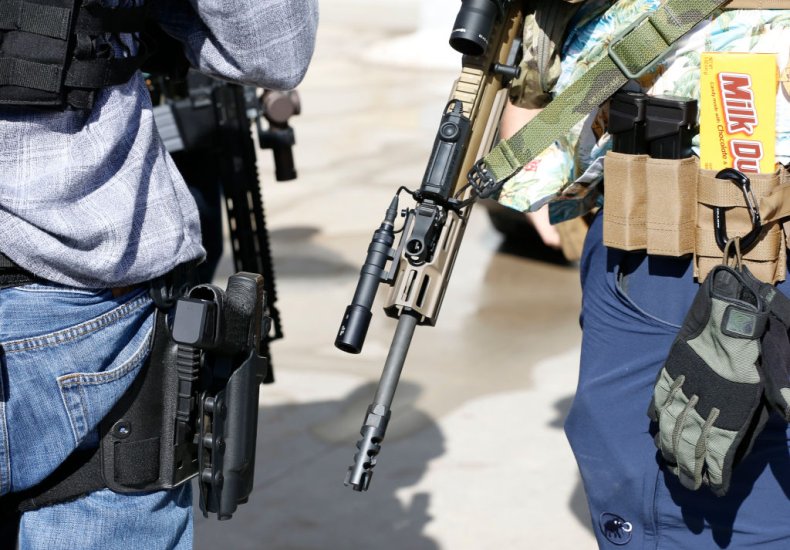 gun rights protest