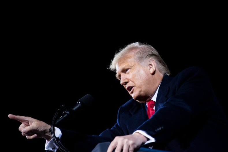Donald Trump in Fayetteville, North Carolina