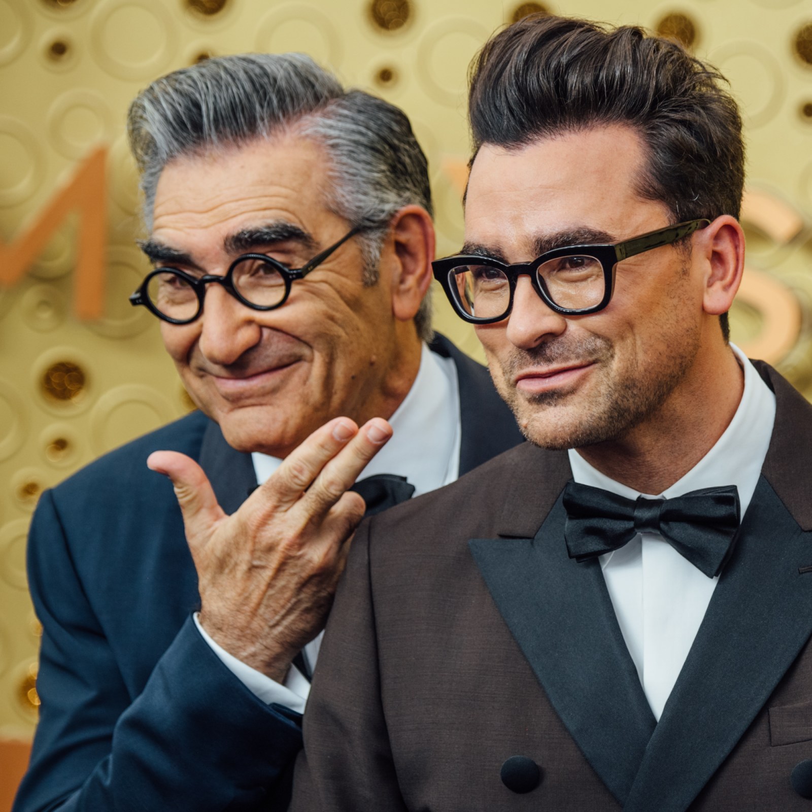 'Schitt's Creek' Stars Dan and Eugene Levy Have Working Together
