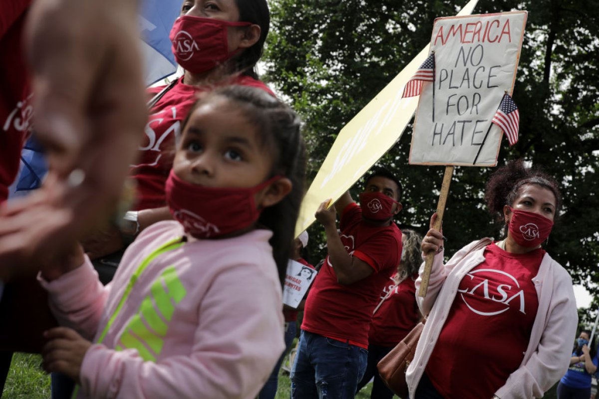 Supporters of the National TPS Alliance