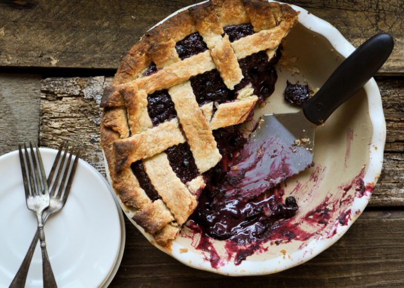 Idaho: Huckleberry pie