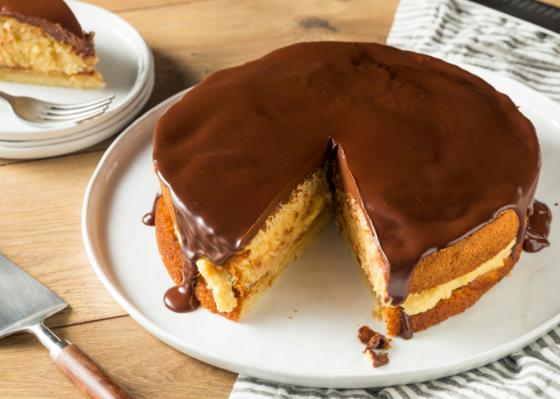 Massachusetts: Boston cream pie